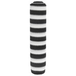 vidaXL Filet brise-vue anthracite et blanc 1 5x10 m PEHD 75 g/m²