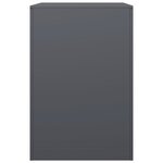 vidaXL Portant de bois de chauffage anthracite 60x40x60 cm acier