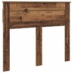 vidaXL Tête de lit Bois Ancien 120 cm Bois d'ingénierie