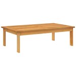 vidaXL Salon palette de jardin avec coussins 5Pièces bois d'acacia massif