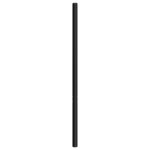 vidaXL Tête de lit de remplacement métal noir 100 cm