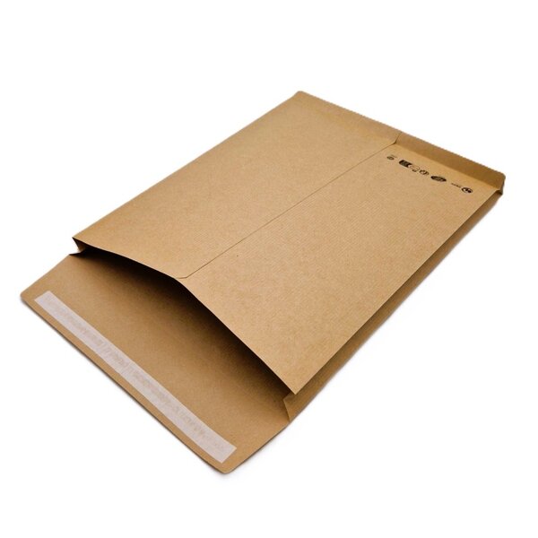 Lot de 100 pochettes à soufflets 30 mm 24 : 260 x 330 mm kraft 120 gr