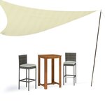 vidaXL Mât de tente télescopique longueur 170-255 cm Acier galvanisé