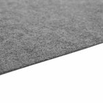 vidaXL Bâche de piscine gris clair 999x500 cm géotextile polyester