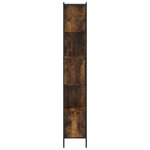 vidaXL Bibliothèque chêne fumé 72x28x172 cm bois d'ingénierie
