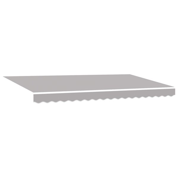 vidaXL Auvent Rétractable Gris clair et Anthracite