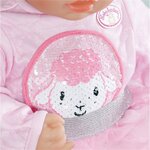 Zapf Creation 703229 - BABY Annabell Ensemble Deluxe à Paillettes 43cm