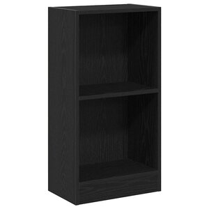 vidaXL Bibliothèque chêne noir 40x24x76 cm bois d'ingénierie