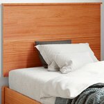 vidaXL Tête de lit cire marron 90 cm bois massif de pin