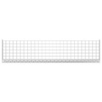 vidaXL Escalier en caillebotis 100x24x7 cm acier galvanisé