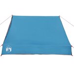 vidaXL Tente de camping en forme de A 2 personnes bleu imperméable