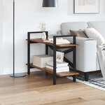 vidaXL Étagère Bois Ancien 100 x 33 5 x 64 cm Bois d'ingénierie