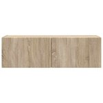 vidaXL Meuble TV mural Sonoma 60 x 31 x 29.5 cm Bois d'ingénierie