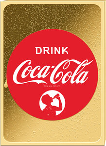 Monnaie DISC COCA COLA Through the Decades 1/500 Oz Or 3000 Francs Chad
