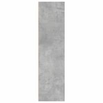 vidaXL Bibliothèque gris béton 60x30x114 cm bois d'ingénierie