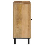 vidaXL Armoire latérale 90x33x75 cm bois massif de manguier