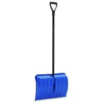 vidaXL Pelle à neige Bleu 147 cm Métal