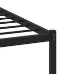 vidaXL Cadre de lit sans matelas avec tête de lit 100x190 cm
