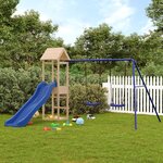 vidaXL Aire de jeux d'extérieur bois de pin massif