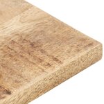 vidaXL Dessus de table Bois de manguier solide 15-16 mm 90x70 cm