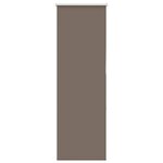 vidaXL Store enrouleur occultant café 50x130cm largeur du tissu 45 7cm