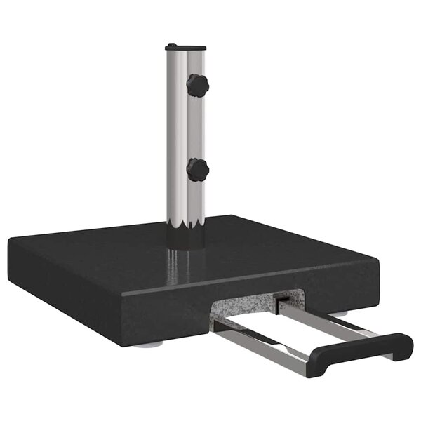 vidaXL Pied de parasol Noir 41 x 41 x 37 cm Granite
