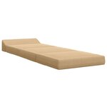 vidaXL Canapé-lit pliable Gris Vert Clair 200 x 70 x 10 cm