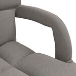 vidaXL Chaise de sol réglable avec accoudoir