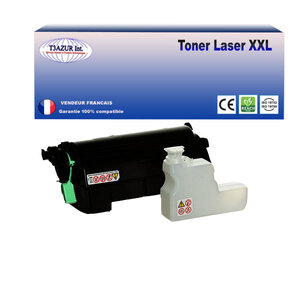 Toner compatible avec ricoh aficio spc5300dn  spc5310dn remplace  ricoh aficio mp501/mp601 (407824) - 25 000 pages - t3azur