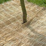Nature Bâche de protection hivernale Paille de riz 1x1 5 m