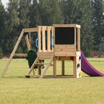 Mini Aire de jeux - Toboggan violet - Timo