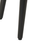 vidaXL Table basse 45x45x40 cm bois de manguier solide et fer