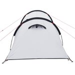 vidaXL Tente de camping tunnel 3 personnes tissu occultant imperméable