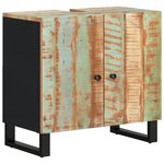 vidaXL Ensemble de meubles de salle de bain 2 Pièces bois massif récupéré