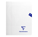 Cahier MIMESYS Piqué Polypro 17 x 22 cm 96 pages 90g Séyès Incolore CLAIREFONTAINE