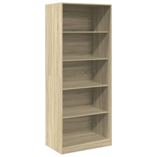 vidaXL Garde-robe chêne sonoma 80x50x200 cm bois d'ingénierie