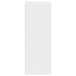 vidaXL Support de Plante Blanc 30 x 30 x 80 cm Bois d'ingénierie