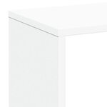 vidaXL Étagère séparatrice de pièce blanc 67x25x161 5 cm