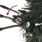 vidaXL Sapin de Noël artificiel avec support Vert 180 cm PVC