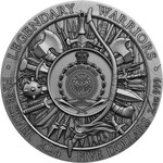 Pièce de monnaie en Argent 5 Dollars g 62.2 (2 oz) Millésime 2024 Legendary Warriors SPARTACUS (PRÉCOMMANDE)