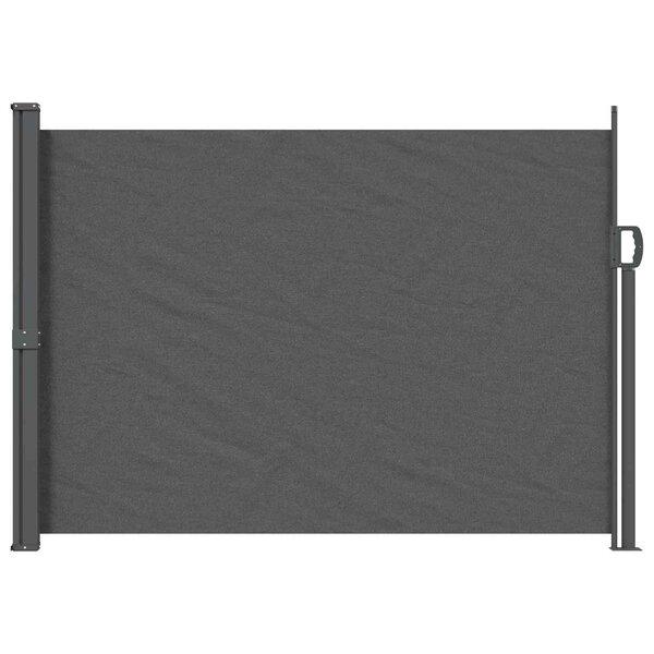 vidaXL Store latéral rétractable 100  polyester fer acier