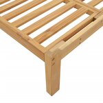 vidaXL Salon palette de jardin 5 Pièces bois d'acacia massif