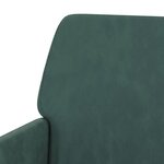 Banc banquette 108 x 79 x 79 cm velours vert foncé 02_0010568