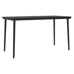 vidaXL Ensemble de salle à manger de jardin avec coussins 5 Pièces Gris