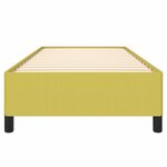 vidaXL Cadre de lit Vert 80 x 200 cm Tissu