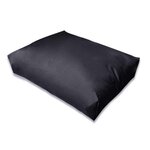 vidaXL Coussin de canapé sur palette 13 Pièces Noir 120 x 80 x 10 cm