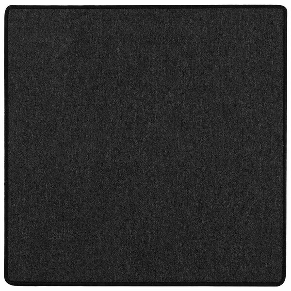 vidaXL Tapis Couloir Anthracite 100 x 100 cm 100 Polypropylène
