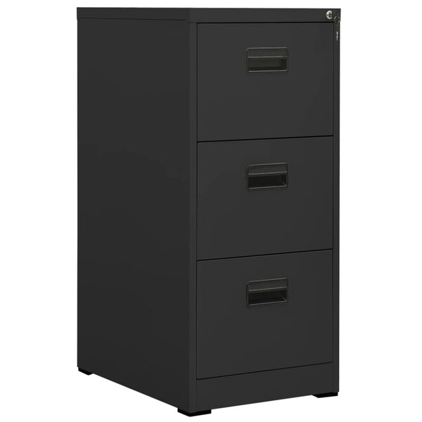 vidaXL Classeur Anthracite 46x62x102 5 cm Acier