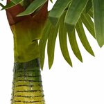 vidaXL Palmier artificiel 9 feuilles 65 cm vert