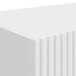 vidaXL Meuble TV mural Blanc 60 x 31 x 29.5 cm Bois d'ingénierie